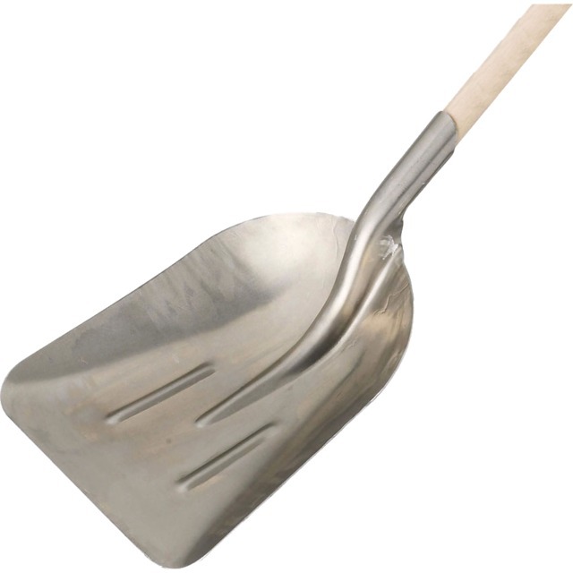 Pelle Aluminium 33CM avec Manche en Bois 110CM référence fournisseur 2402380